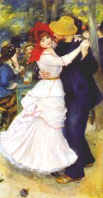 Ренуар Танец в Бужевиле 1883г